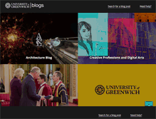 Tablet Screenshot of blogs.gre.ac.uk